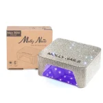 36W MOLLY NAILS belaidė UV/LED nagų lempa su cirkoniais V9BAT - Image 5