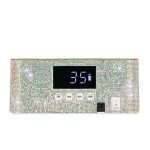 36W MOLLY NAILS belaidė UV/LED nagų lempa su cirkoniais V9BAT - Image 3