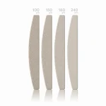 Wonderfile keičiami failai Pusmėnulio formos su minkštu pagrindu, balti, 162 × 24 mm, 180 gritų, 20 vnt. [WFF162/180] - Image 2