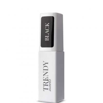 Trendy Nails gelinis lakas „Black”, 8ml