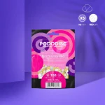 STALEKS EXPERT 10 PODODISC XS 100 gritų keičiamų paminkštintų abrazyvų rinkinys (50 vnt.)