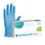 Nitrilinės pirštinės be pudros „Master Glove PF Simple“, S dydis, mėlynos, 100 vnt.