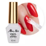 Molly Nails Base & Care topas ir stiprinamoji priemonė 2in1 „Vinyl Effect System“, 10 ml