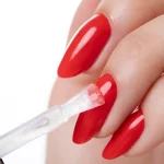 Molly Nails Base & Care topas ir stiprinamoji priemonė 2in1 „Vinyl Effect System“, 10 ml - Image 2