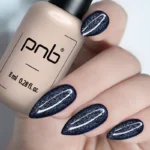 Gelinis nagų lakas PNB SHOCK EFFECT 10 Night Blue 8 ml - Image 3