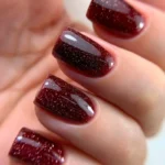 Gelinis nagų lakas PNB SHOCK EFFECT 08 Burgundy 8 ml - Image 2