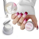 Geliniai dažai  nagų dekoravimui Clavier Nailsology Baby Boomer 3 In 1 Paint Gel Ombre Art Stamps C02