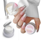 Geliniai dažai nagų dekoravimui Clavier Nailsology Baby Boomer 3 In 1 Paint Gel Ombre Art Stamps U05